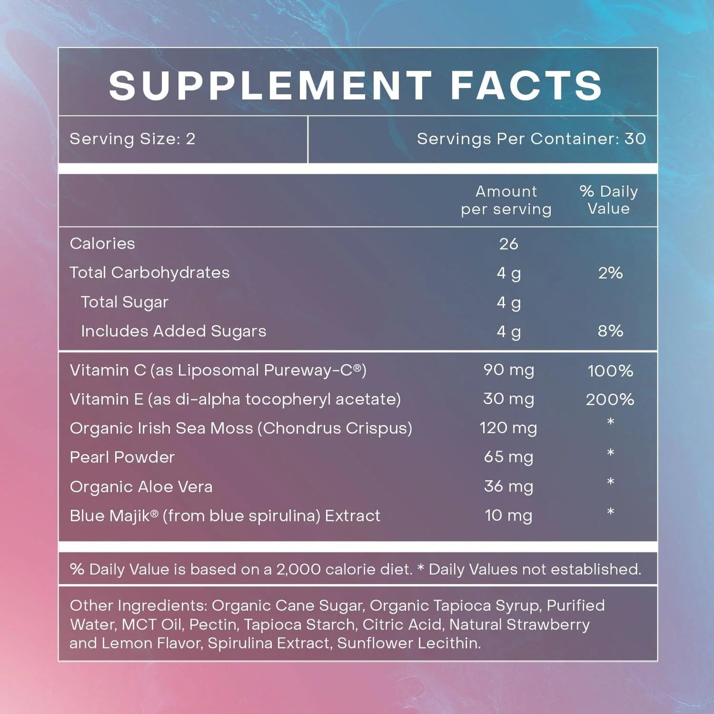 Naturls Sea Moss Beauty Bites