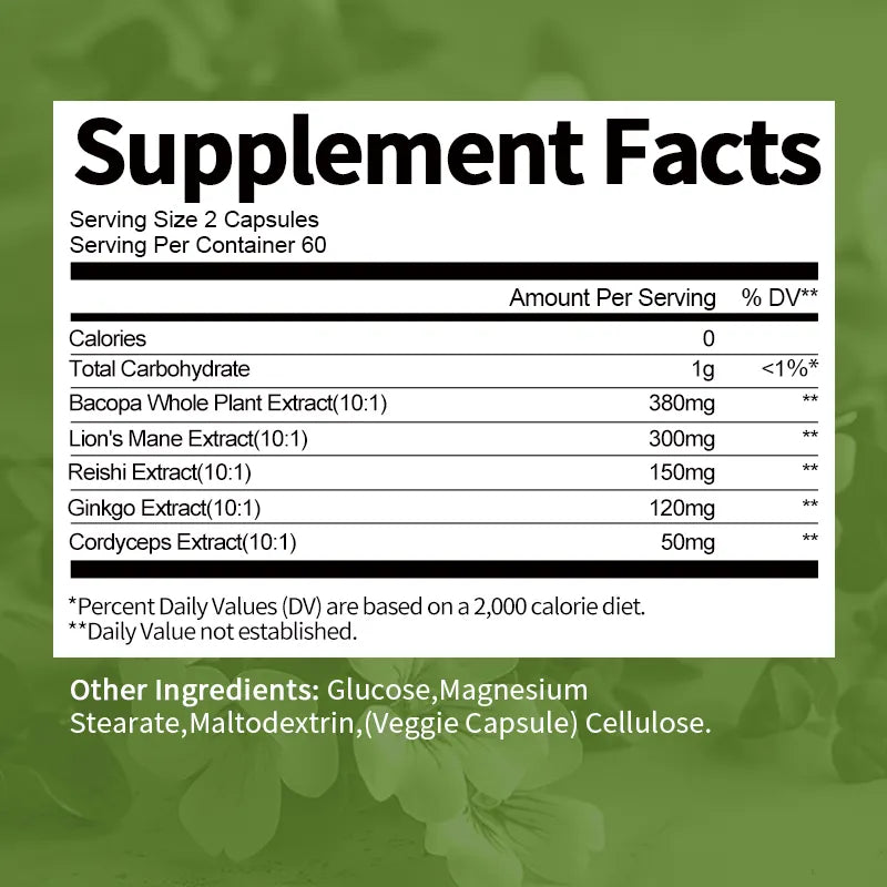 Naturls™ MindBright Bacopa