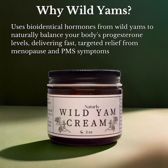 Naturls™ Wild Yam Cream | Natural HRT