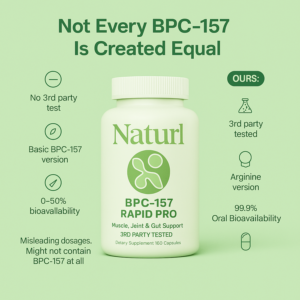 Naturls™ BPC-157 Rapid Repair